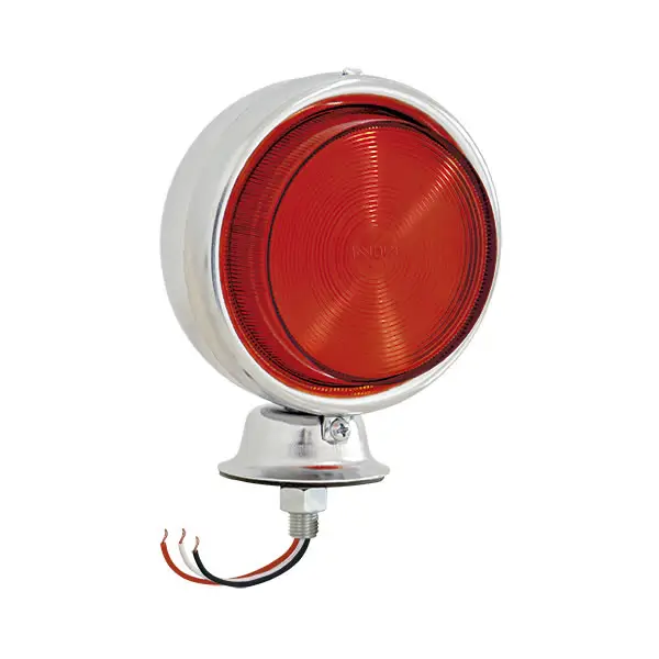 Lanterna LED com Lente Bojuda Vermelha