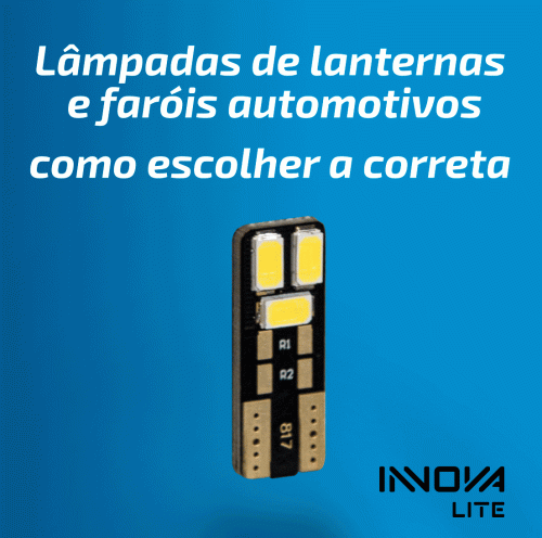 Lâmpadas de lanternas e faróis automotivos: