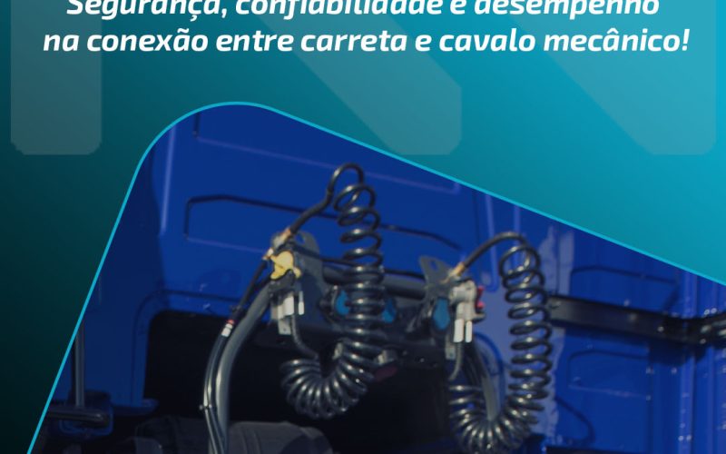 Confiabilidade na conexão carreta e cavalo mecânico