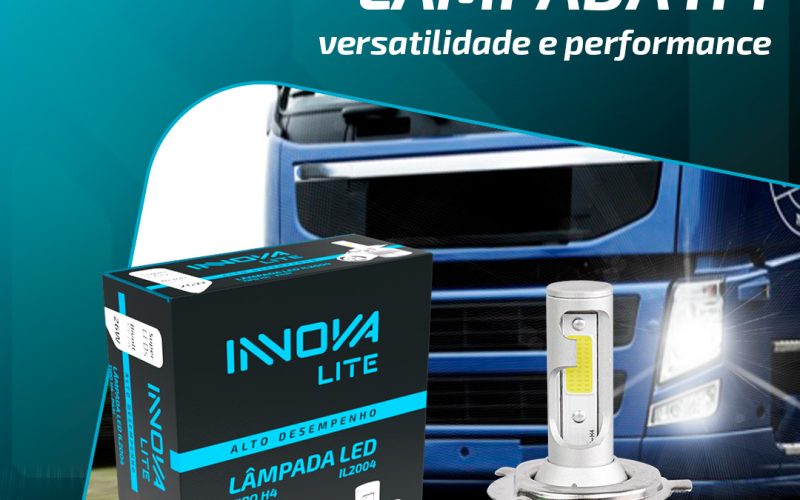 Lâmpada H4 versatilidade e performance